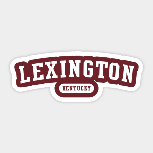 Lexington, Kentucky Sticker